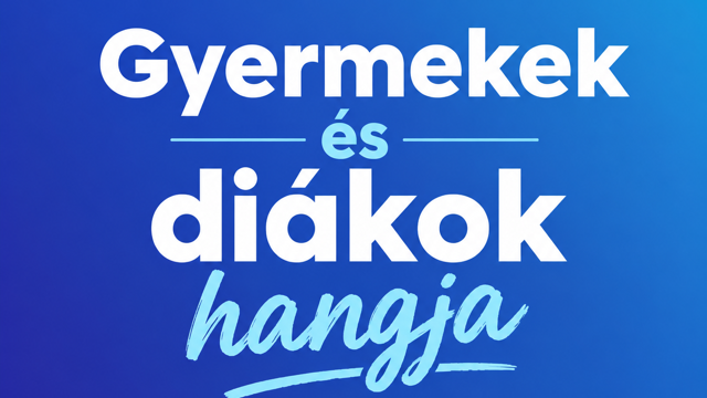 Új, őszi projektnap: „Gyermekek és diákok hangja”