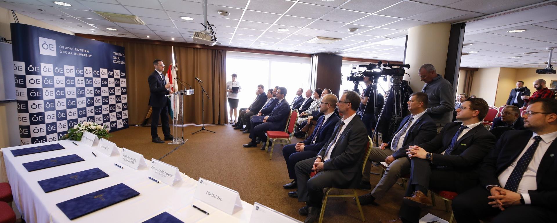 Óbudai Egyetem, Science Park, Zsámbék, 2022. március 25.