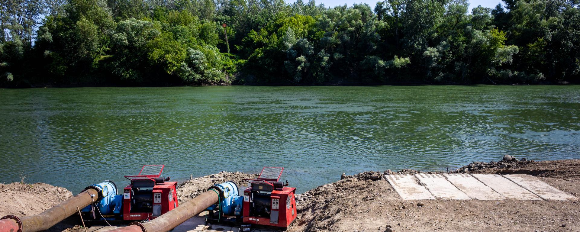 Vízátemelés, víz, aszály