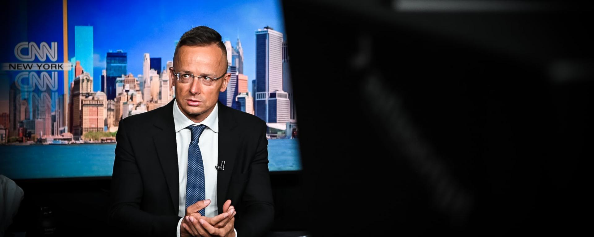 Szijjártó Péter-CNN