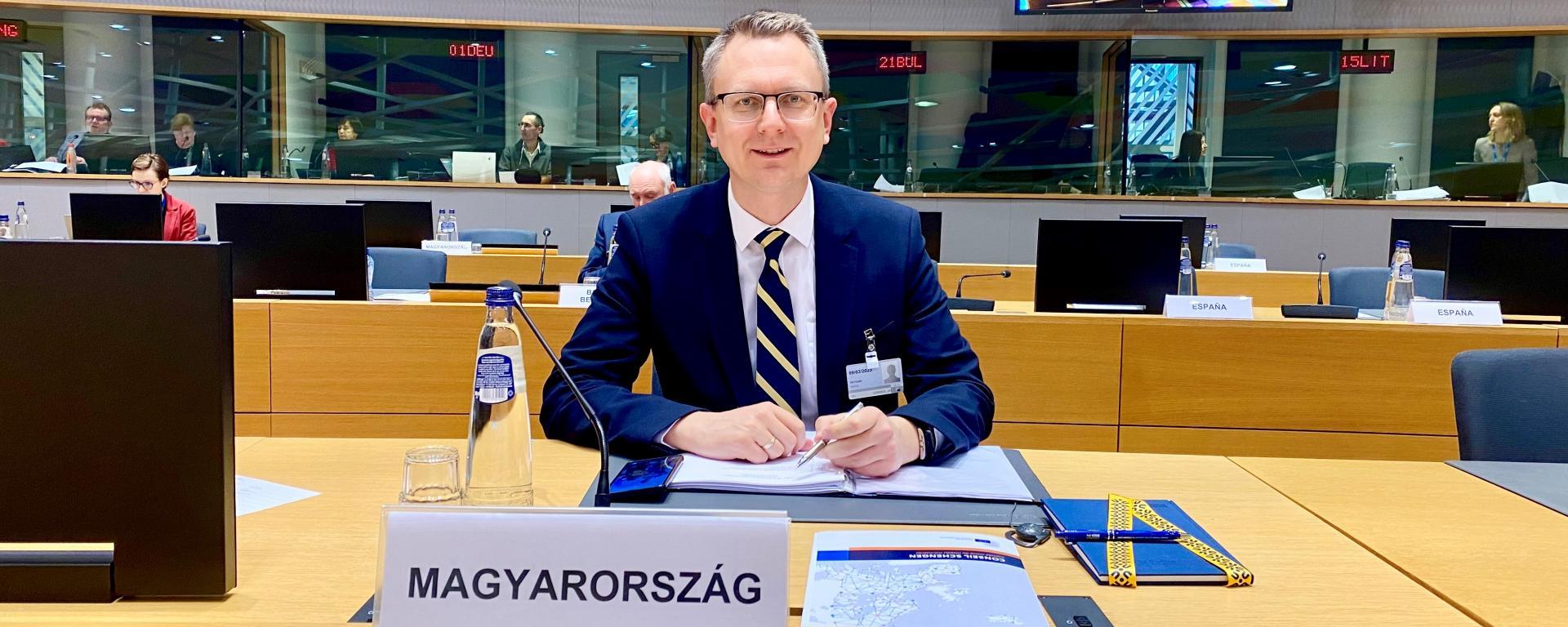 Belügyminiszteri tanácsülés - fejléc