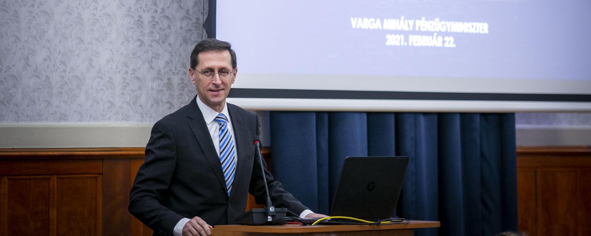 Varga Mihály, KKM, 2021. február 22.
