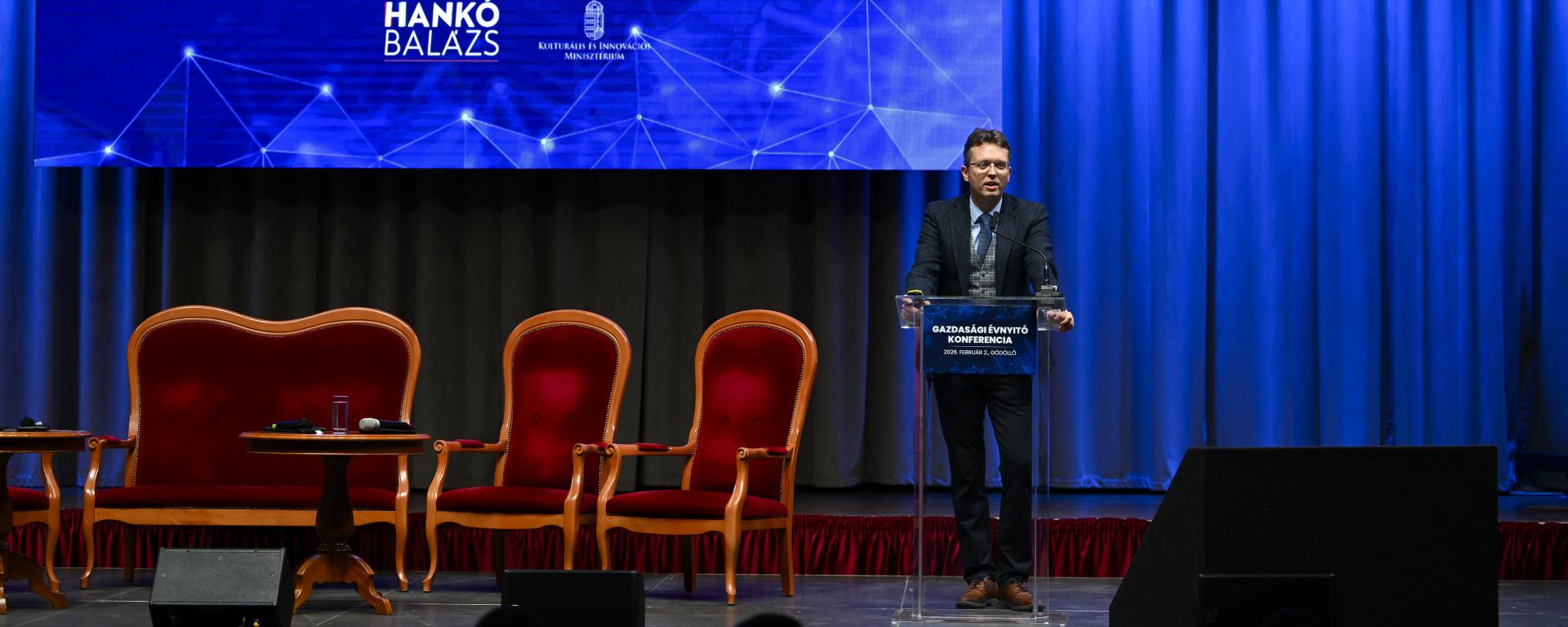 Hankó Balázs: a kormány szeretné, ha 2040-re Magyarország a világ 10 leginnovatívabb országa közé kerülne