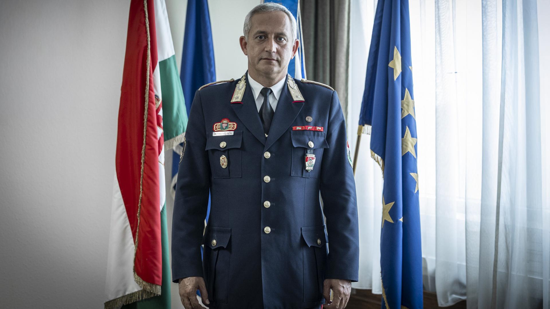 Dr. Varga Ferenc tűzoltó dandártábornok – a BM OKF főigazgatója