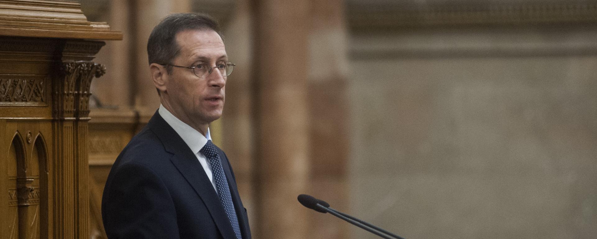 Varga Mihály, zárszámadás, expozé, 2021. október 20.