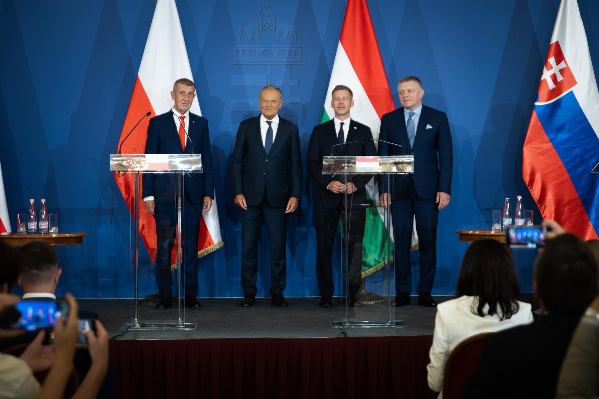 V4-csúcs Gödöllőn: „Országainkat sokkal több köti össze, mint ami elválasztja”