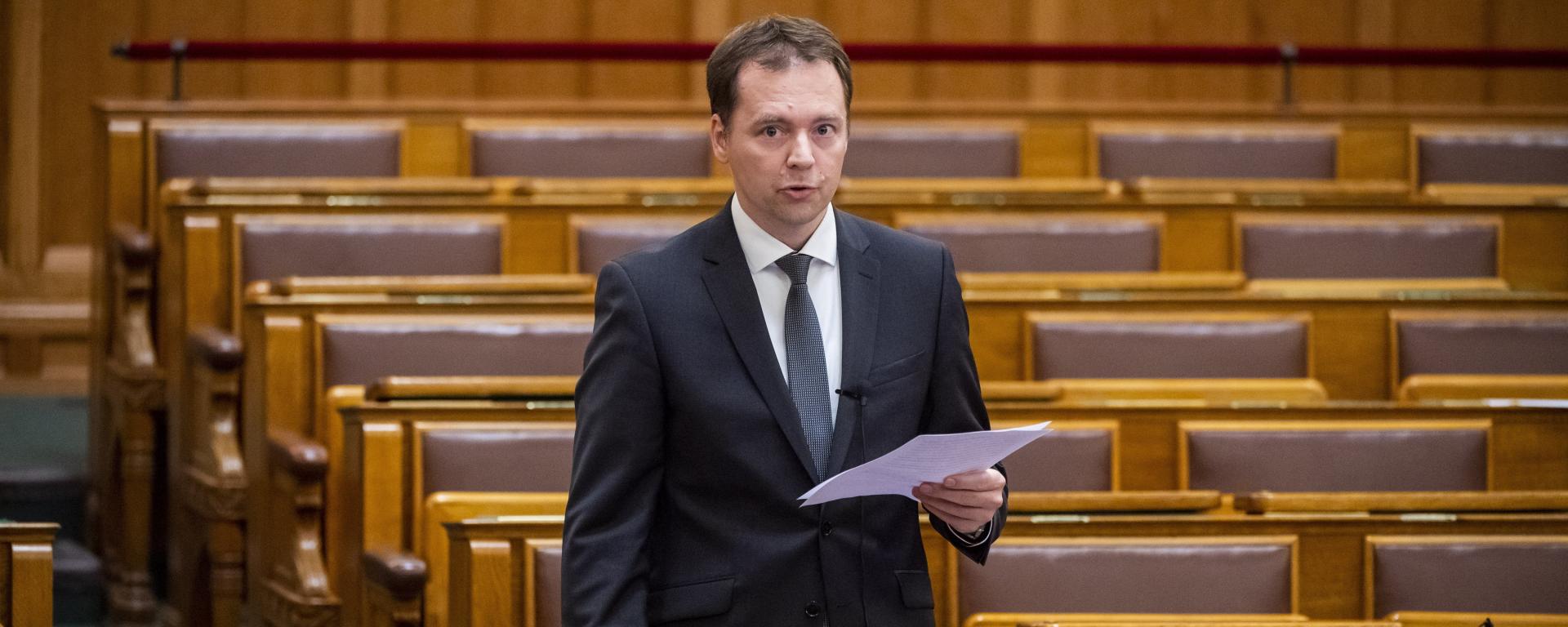 Izer Norbert, 2022. október 24, forrás: MTI/Balogh Zoltán