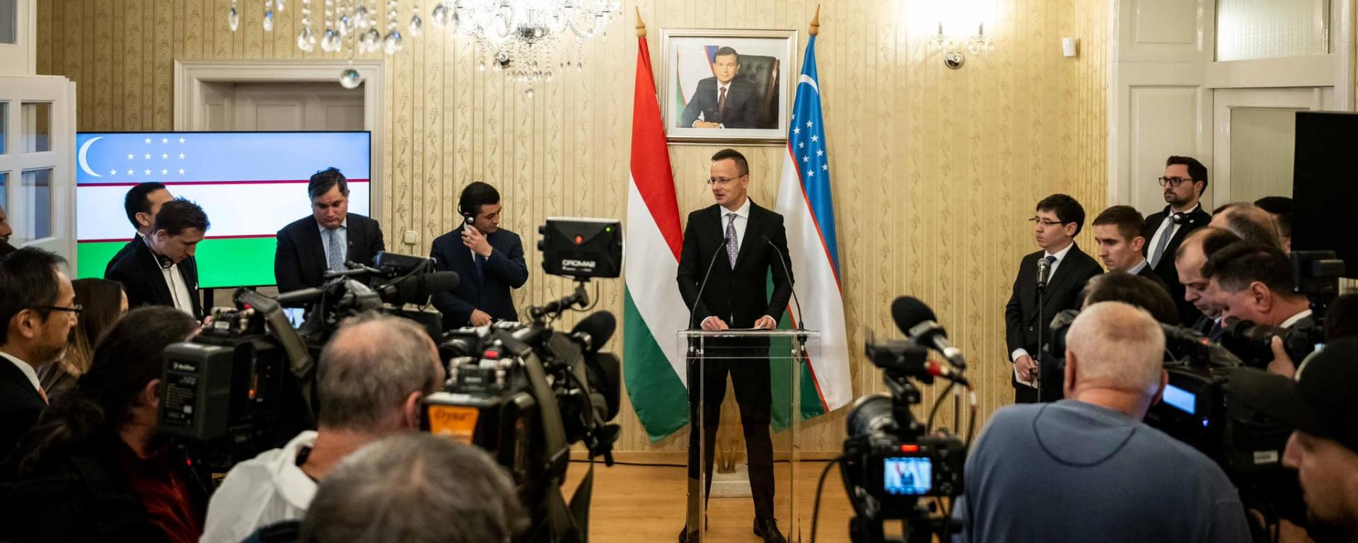 Szijjártó Péter: megnyílt Üzbegisztán budapesti nagykövetsége2