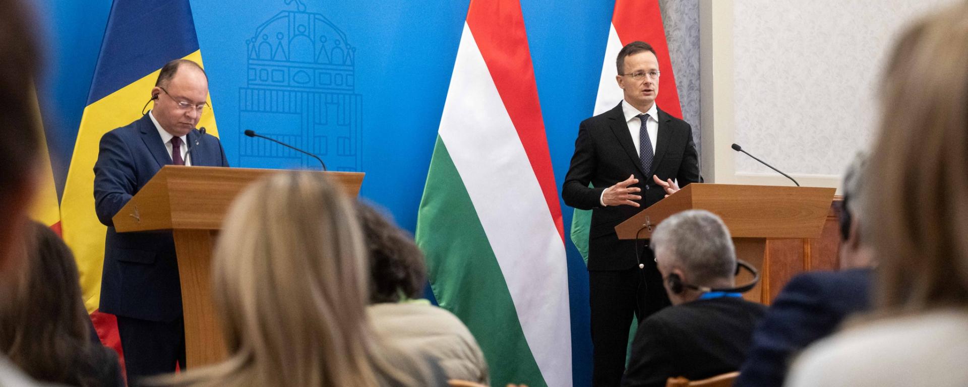 Szijjártó Péter-Mindig vannak zavarkeltők, de fenntartjuk a magyar-román stratégiai partnerséget