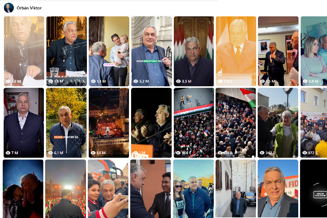 Feljelentést tett a Miniszterelnökség Orbán Viktor közösségi médiás tartalmaival összefüggésben