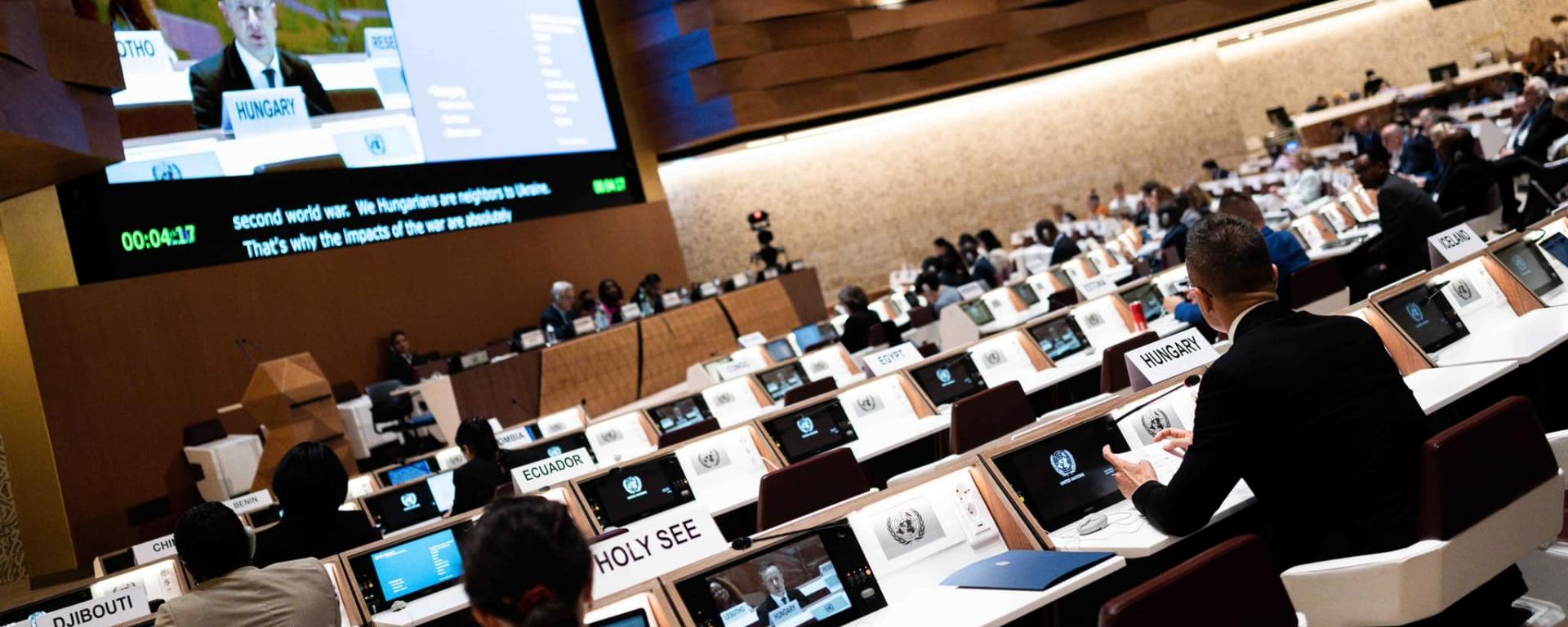 Szijjártó Péter-Genf