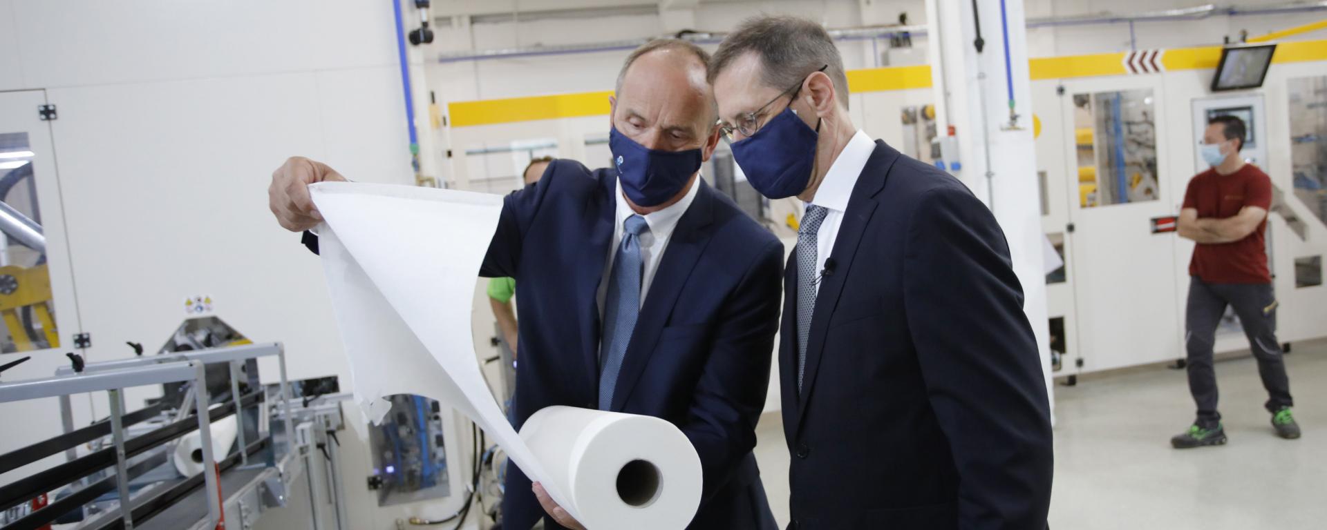 ETP átadó, Tököl, Magyar Piszke Papír Kft., 2021. július 9.