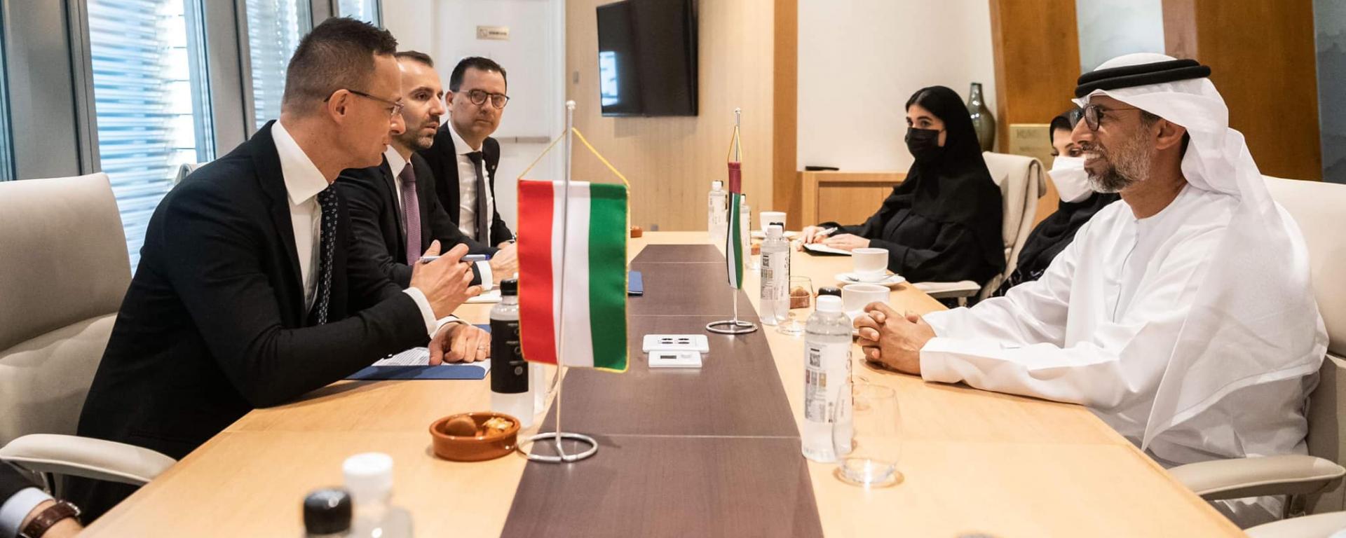 Szijjártó Péter-Dubaji