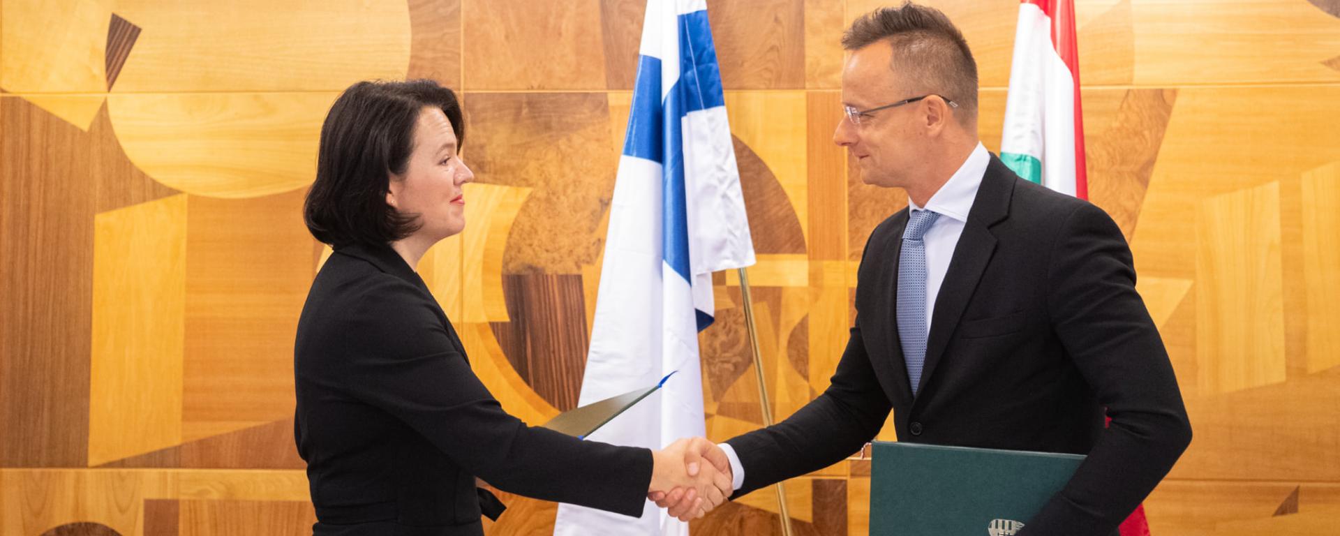 Szijjártó-Finnország