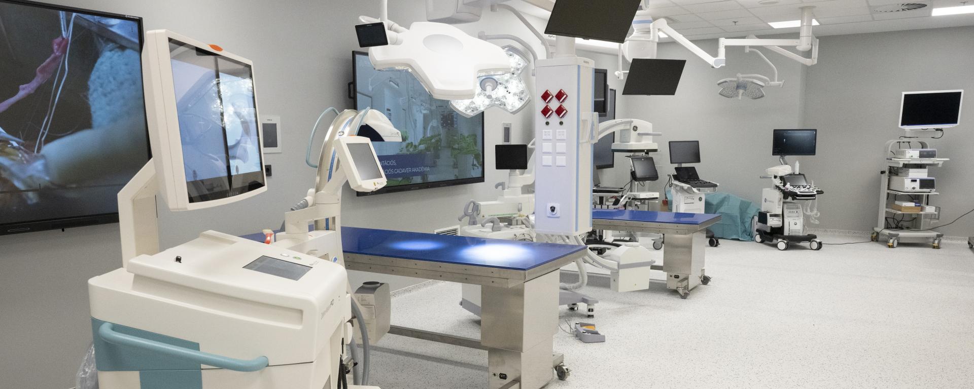 Orvostechnikai eszközök a Nemzeti Orvosi Innovációs Képző Központban