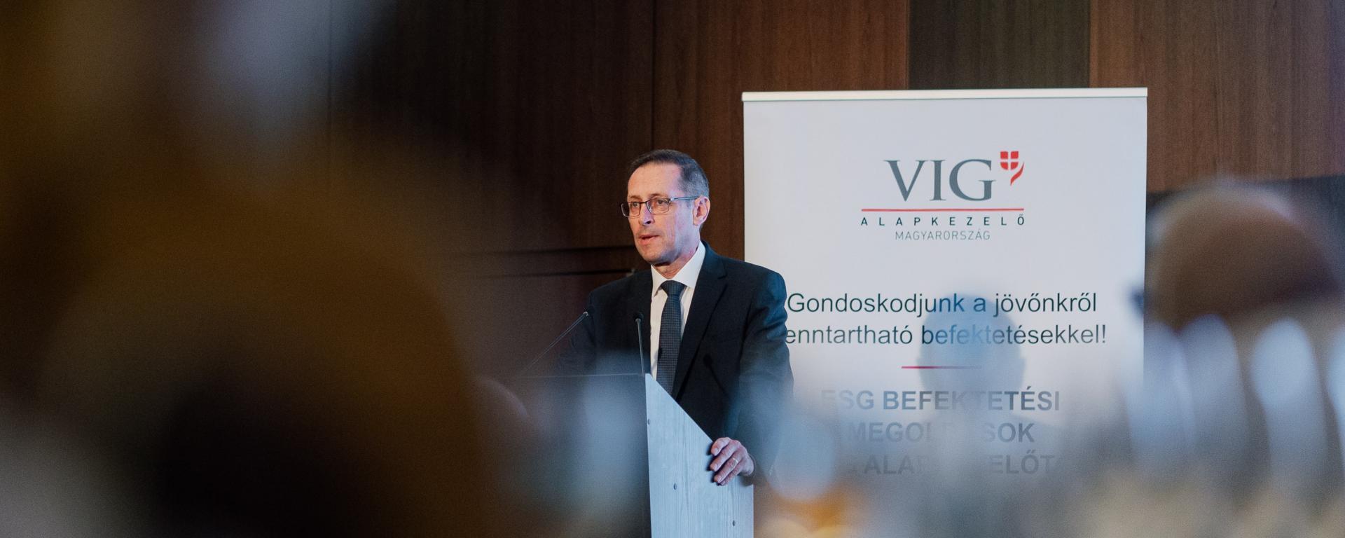  VIG Befektetési Alapkezelő Magyarország Zrt. Fókuszban a forint szakmai rendezvénye, 2023. szeptember 26.