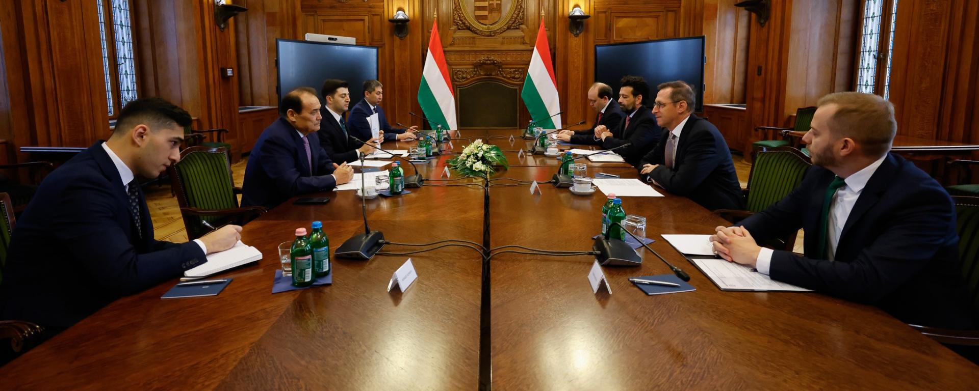 Türk Befektetési Alap elnökével való találkozó