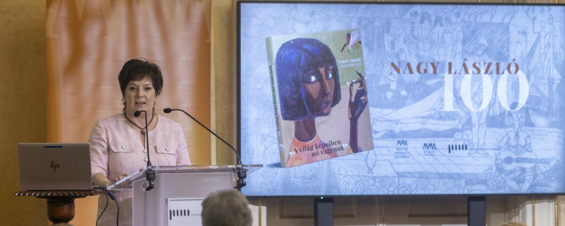 Nagy László költő képzőművészeti alkotásait bemutató kötet jelent meg