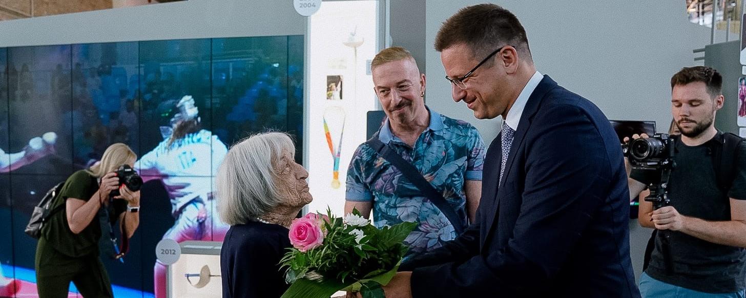 Interaktív olimpiatörténeti kiállítás nyílt a Millenáris parkban2