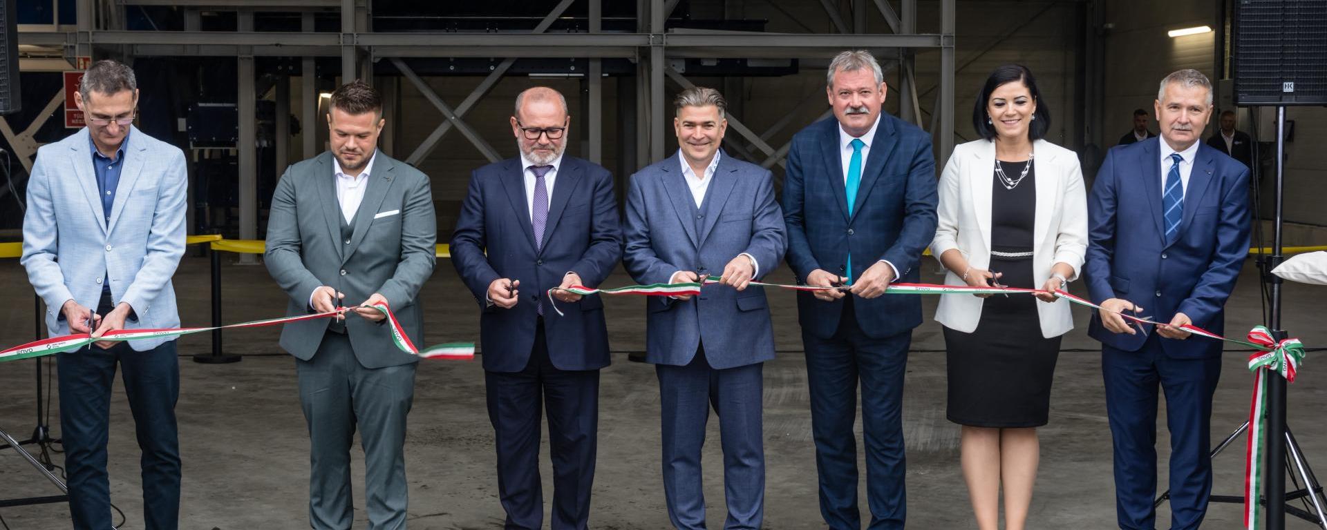 Felavatták a Zero Waste Group Kft. új hulladékfeldolgozó üzemét Szemenyén