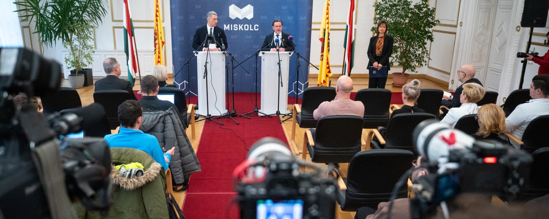 Lázár János: Miskolc magában hordozza a régió felzárkózási esélyeit