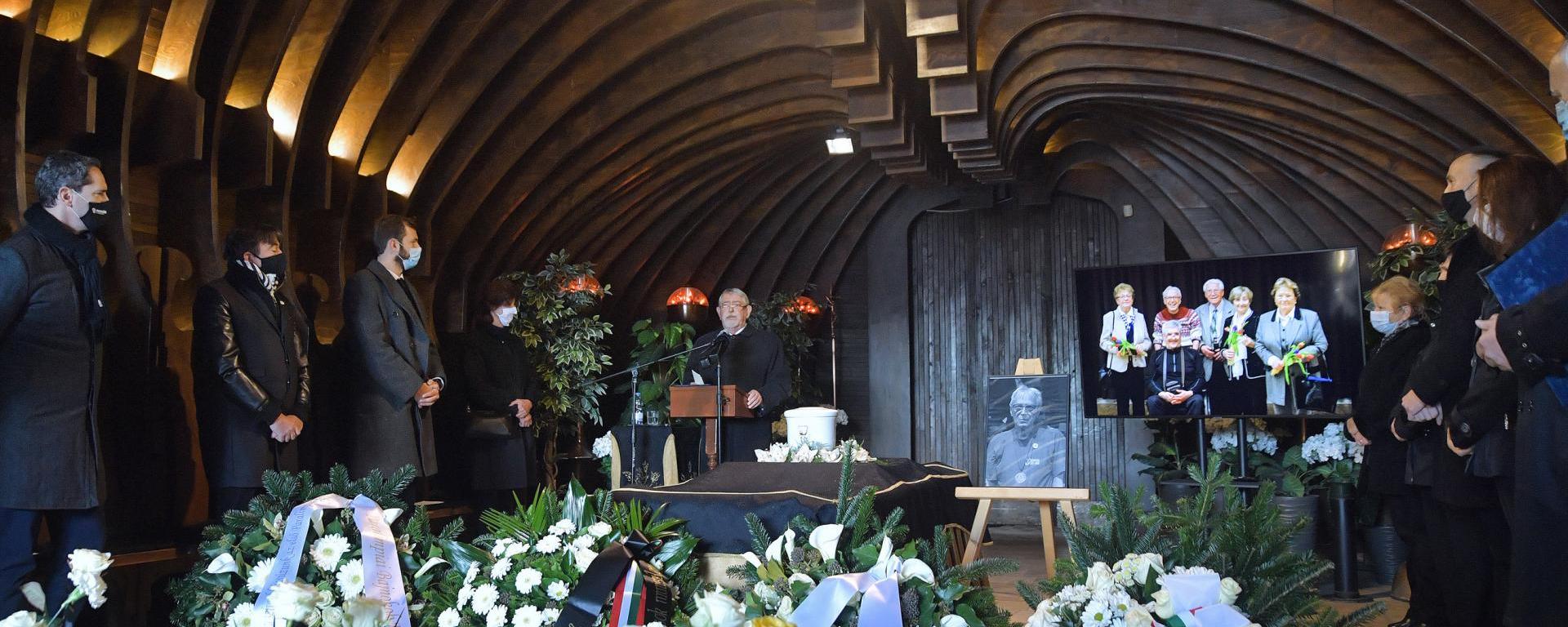 Prof. Dr. Kásler Miklós_Tauber Zoltán temetése