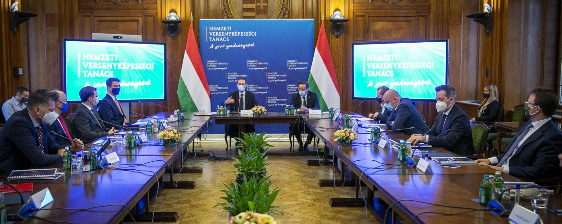 Nemzeti Versenyképességi Tanács, 2021. április 19.