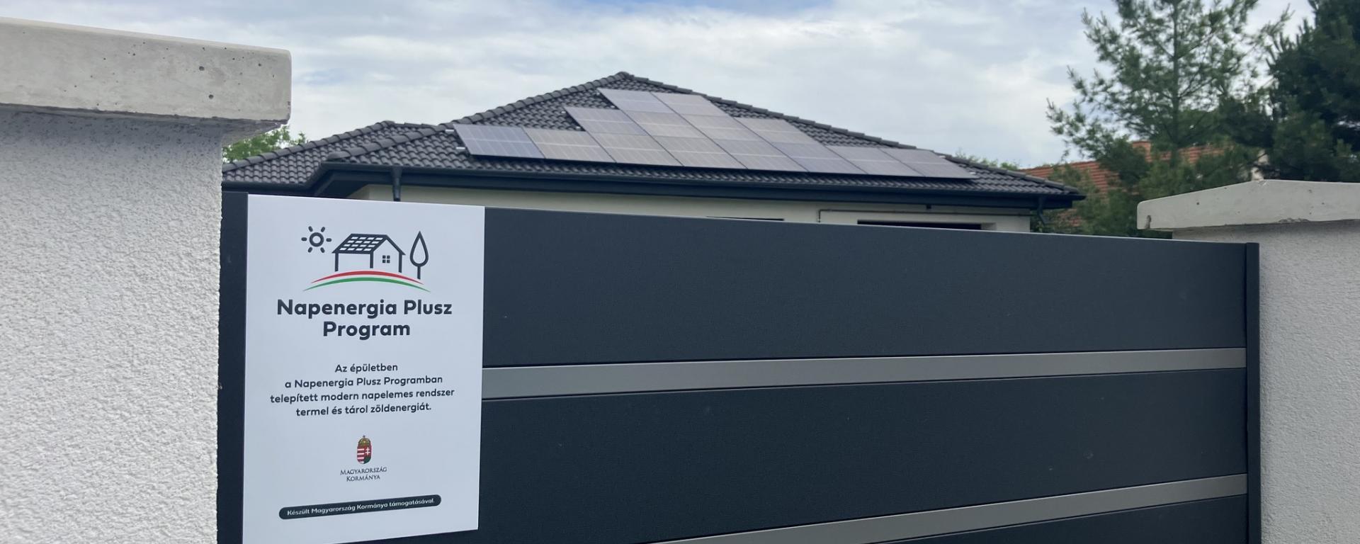 Napelem, Napenergia Plusz Program