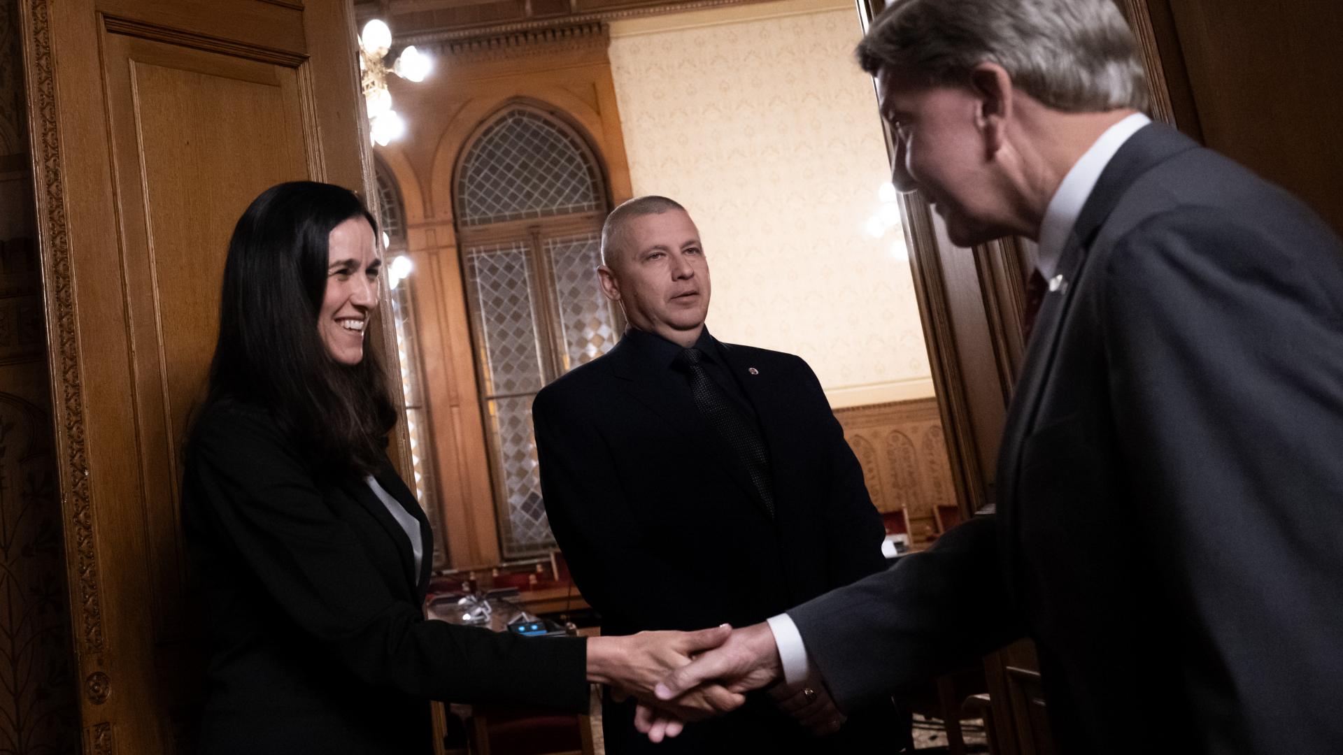 Amerikai kongresszusi delegáció fogadása