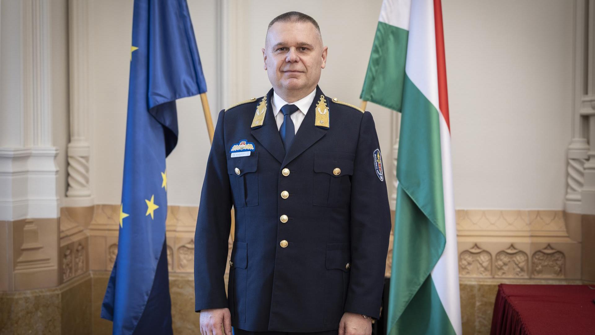Dr. Markó Attila István r. dandártábornok, a KR új parancsnoka