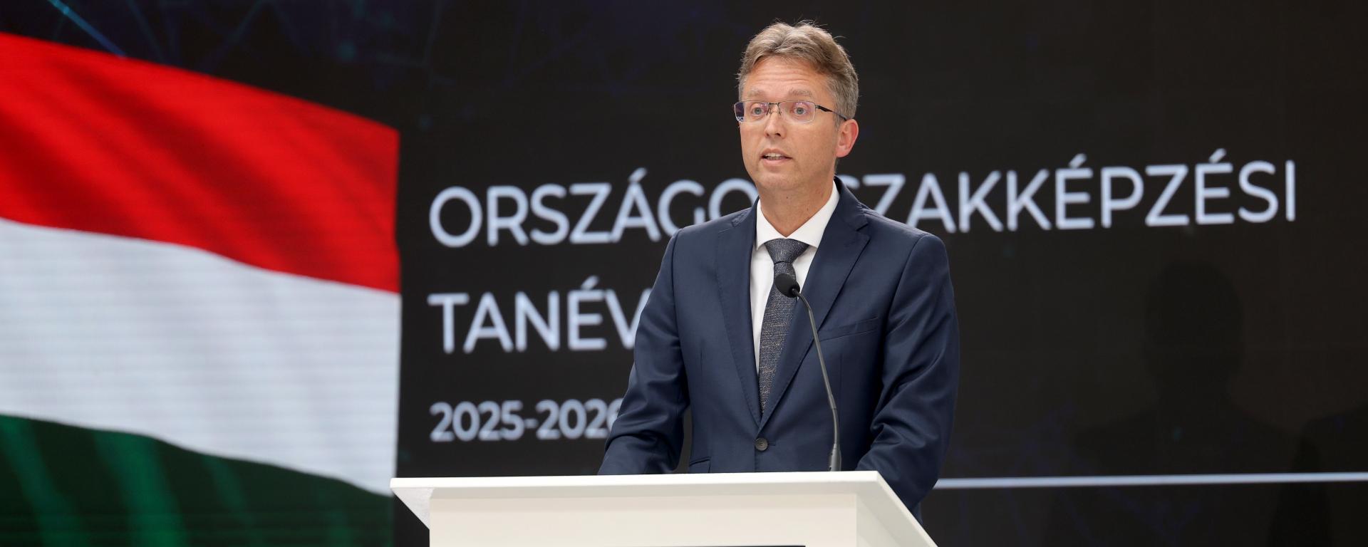 Hankó Balázs: a szakképzés Magyarország egyik legnagyobb ereje lett