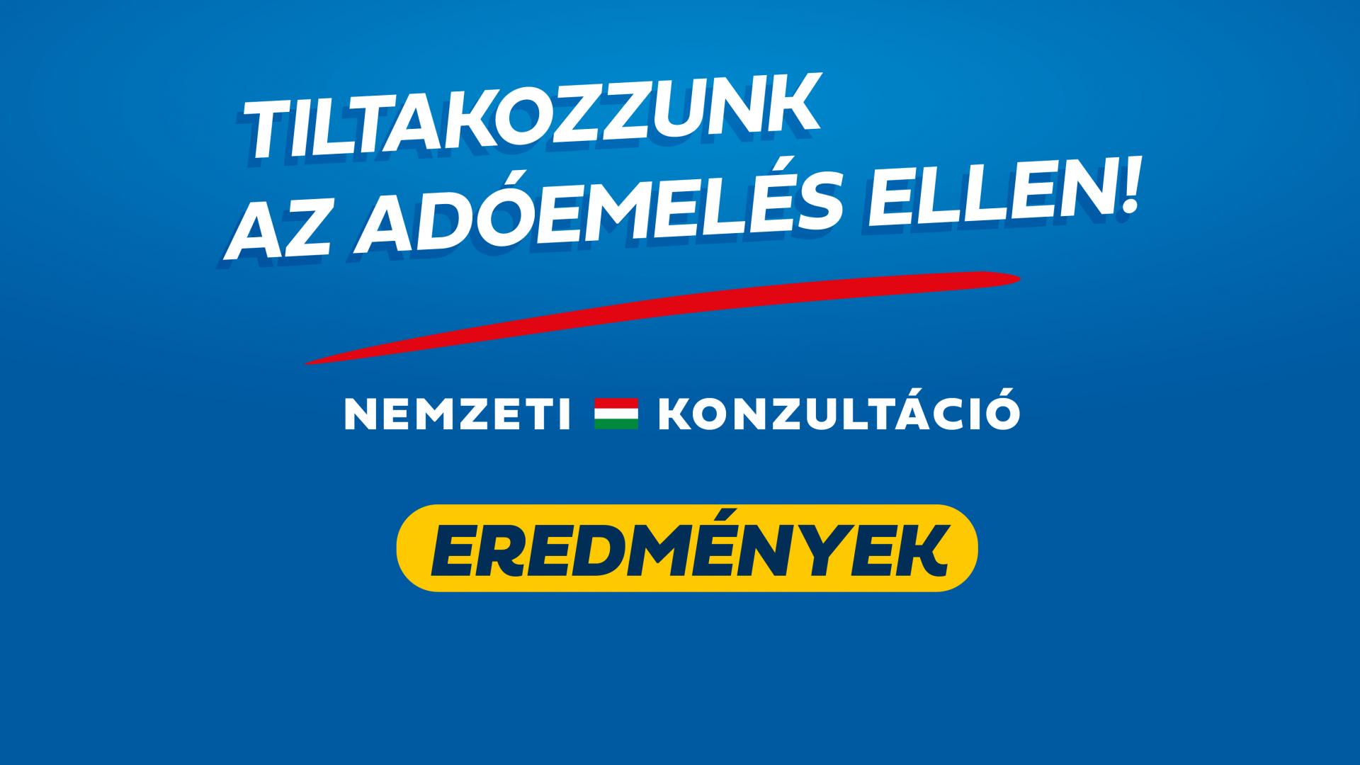 Itt vannak a nemzeti konzultáció eredményei