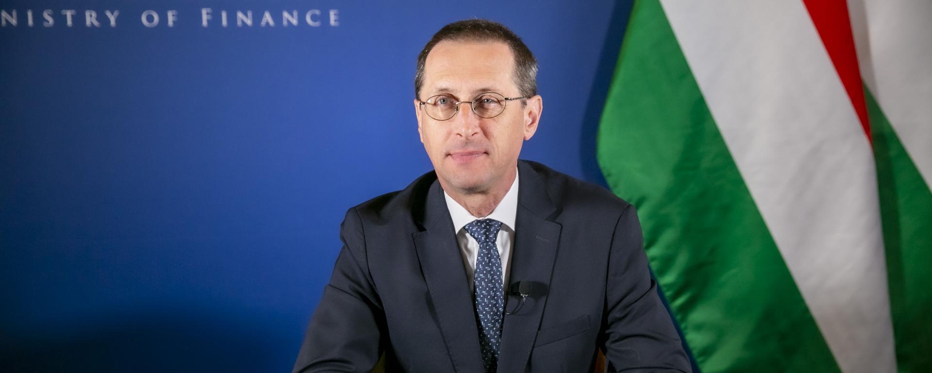 Varga Mihály, AIIB bejelentés, 2021. október 6.