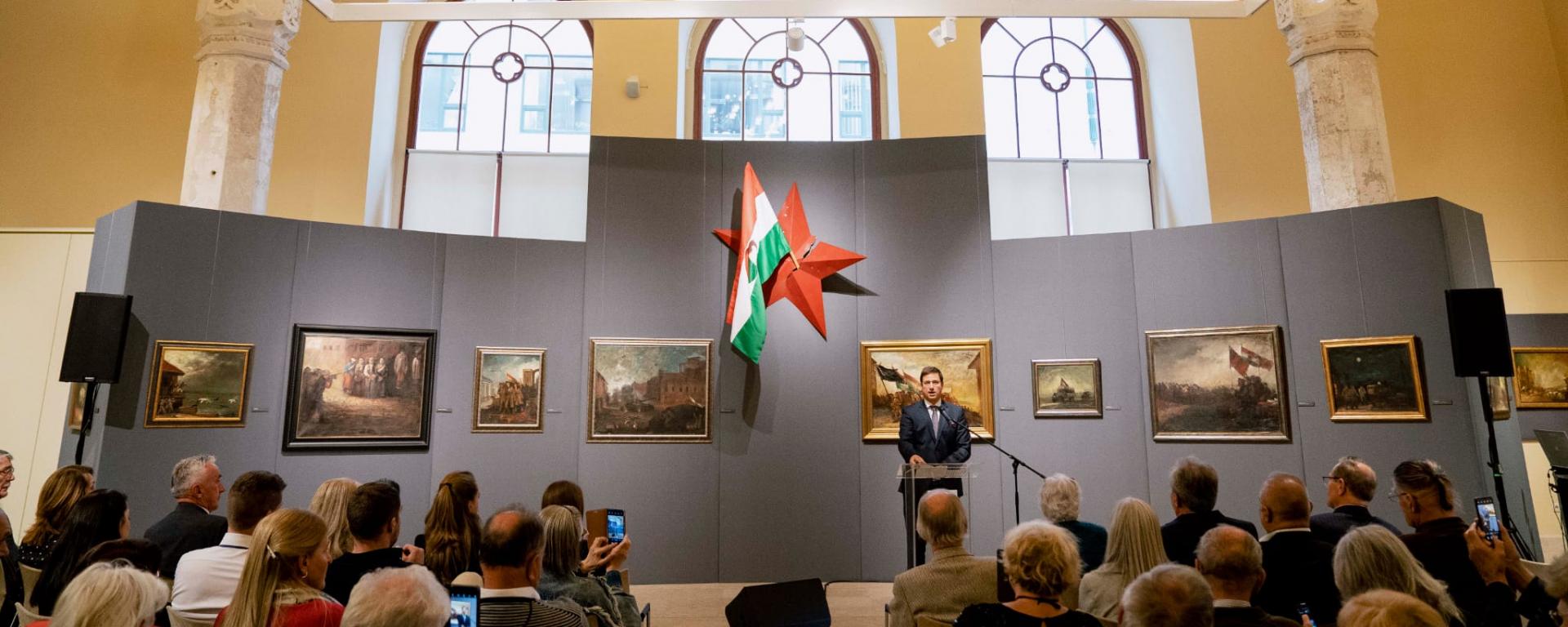 Görgényi István 1956-os festményeiből nyílt kiállítás a Pesti Vigadóban