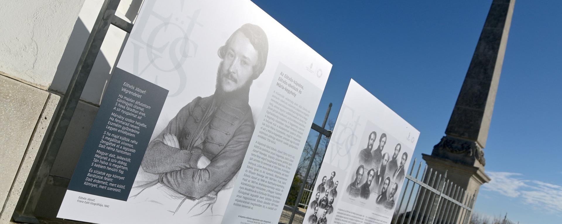 báró Eötvös József újratemetése