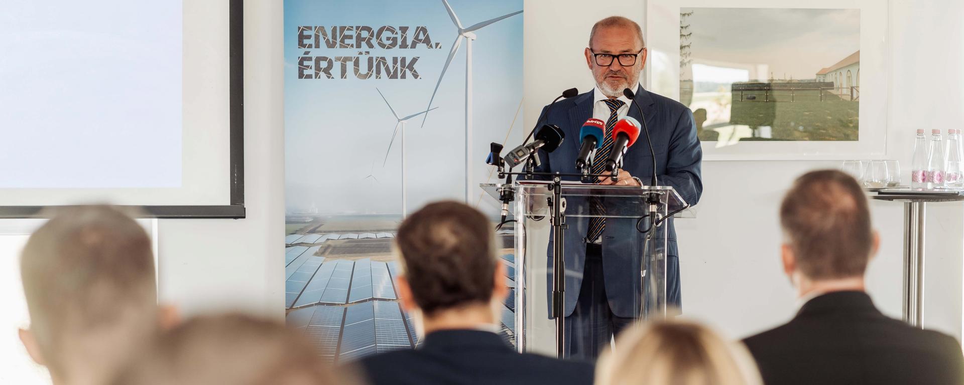 Lantos Csaba MVM projektindító