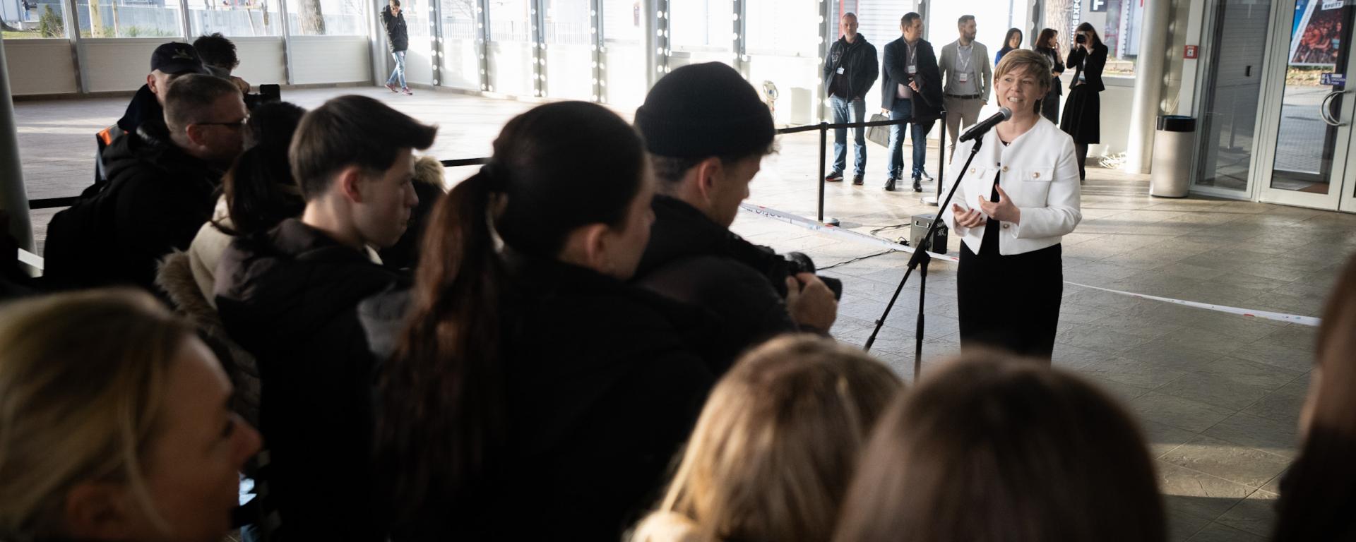 A 25. Educatio Nemzetközi Oktatási Szakkiállítás megnyitója a Hungexpón