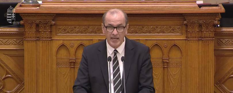 Hegedűs Zsolt a Parlamentben, 2026. július 28.