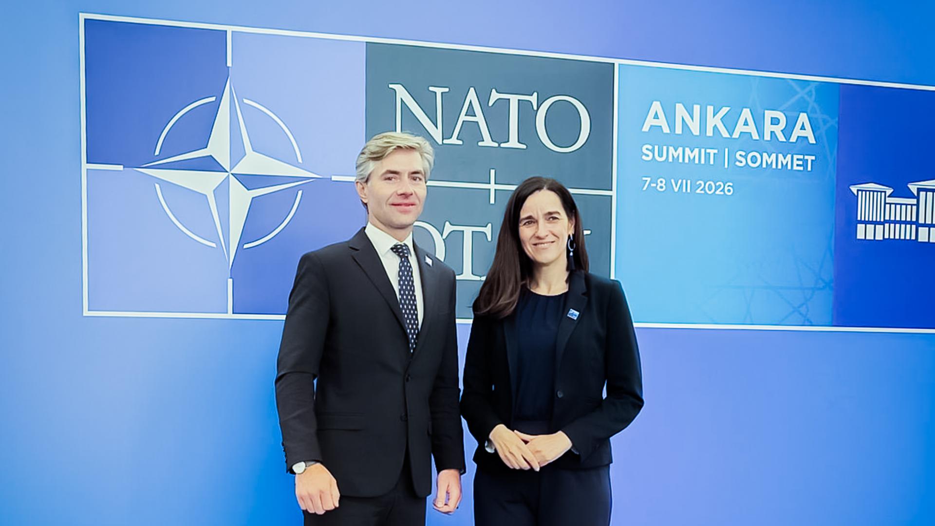 Orbán Anita külügyminiszter részvétele a NATO csúcstalálkozón