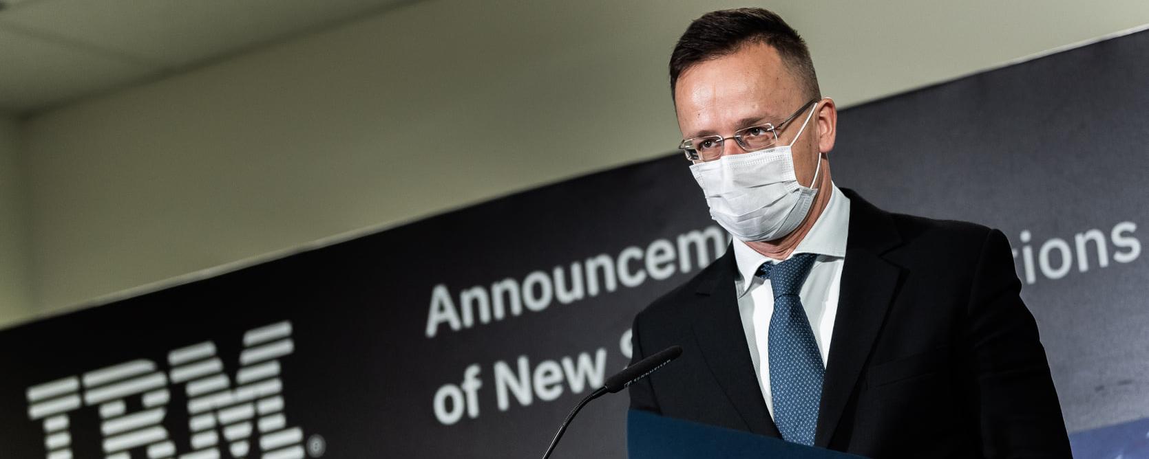 Szijjártó Péter_IBM_Székesfehérvár