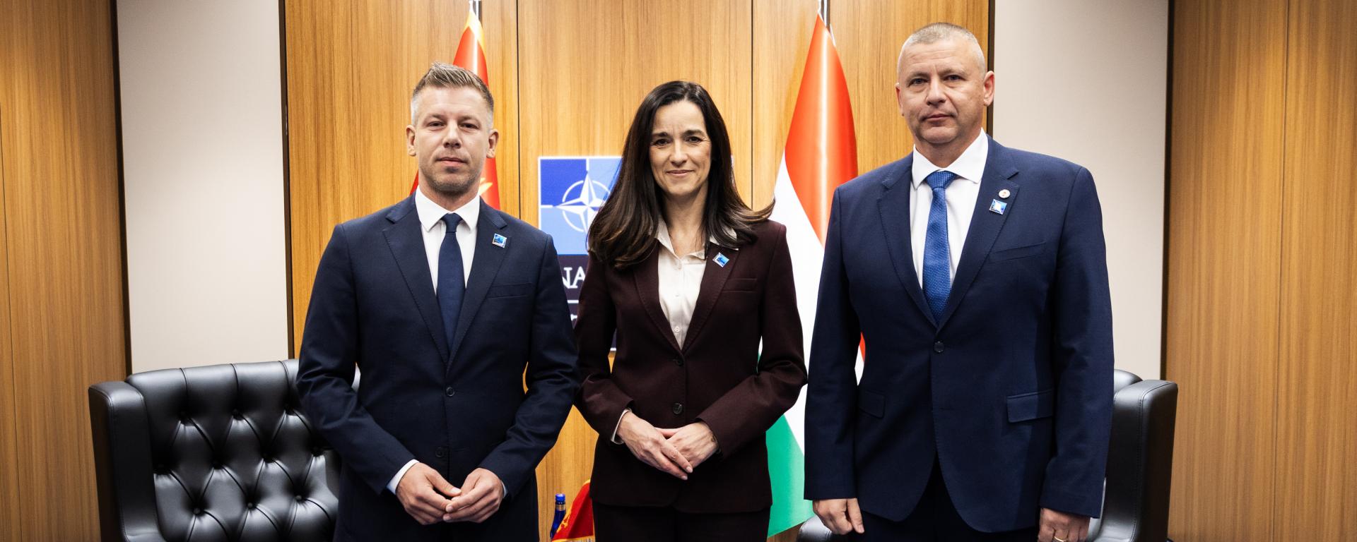 A magyar delegáció a NATO-csúcson Ankarában, 2026.07.08.